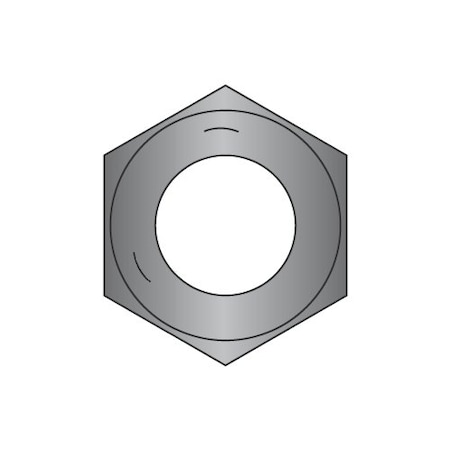 Hex Nut, 1/4-20, Steel, Grade 5, Black Oxide, 7/32 In Ht, 5000 PK